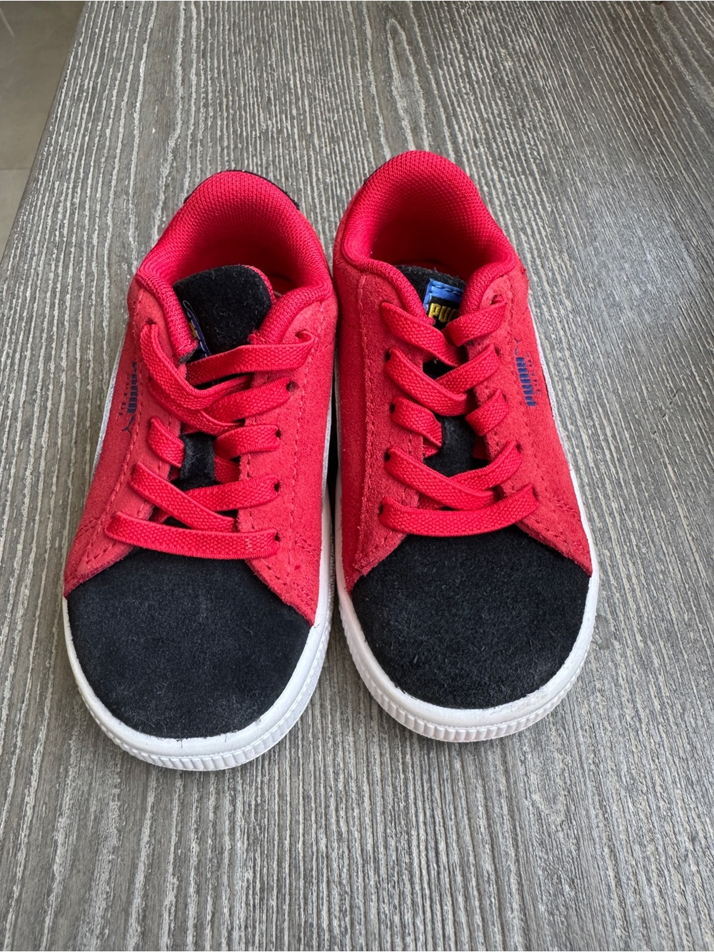PUMA Kids Suede Splash Sneakers